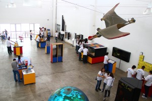 Salão de Exposição do Museu Interativo (Foto: Divulgação)