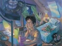Os livros de Harry Potter nos Estados Unidos ganharam ilustrações da artista Mary GrandPré (Foto: Divulgação)