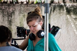 Luciana Vieira está trabalhando, atualmente, na finalização do telefilme Guerra da Tapioca (Foto: Jaime Luiz Vieira)