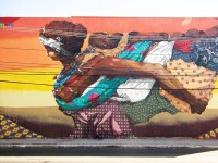 O mural "Eva", do Acidum Project, é um exemplo da arte não elitizada (Foto: Reprodução/Street Art Brasil)