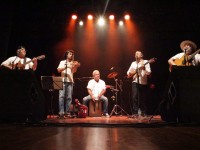 Apresentação do Quinteto Agreste no Teatro Carlos Câmara em janeiro de 2017 com o show Patativando, uma homenagem ao poeta cearense Patativa do Assaré (Foto: Rodrigo Claudino)