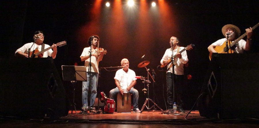 Quinteto Agreste foi destaque no Coisas Nossas