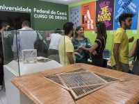 A 1ª edição da Ceará Design Week permanece no Museu da Indústria até junho de 2019 (Foto: Viktor Braga/UFC)
