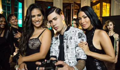 Em 2018, das dez músicas mais tocadas em plataformas de streaming no país, metade foram feats. Entre elas, está a parceria entre Kevinho e Simone e Simaria (Foto: Divulgação)