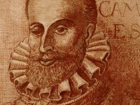 Luís de Camões é um dos poetas que escreveram voltas ao mote no conjunto de cantigas e vilancetes gravados pelo grupo Capela Ultramarina (Foto: Domínio Público)