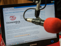 A Rádio Universitária FM é uma emissora da Fundação Cearense de Pesquisa e Cultura, vinculada à Universidade Federal do Ceará (Foto: Viktor Braga/UFC)