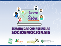 O seminário virtual "Escola Resiliente e as Competências Socioemocionais" faz parte do projeto Conexão Seduc (Imagem: Reprodução/Seduc)