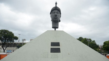 Monumento Zumbi dos Palmares, o primeiro em homenagem a uma pessoa negra no Brasil  (Foto: Tomaz Silva/Agência Brasil)