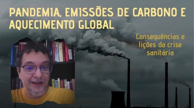 O professor Alexandre Costa mantém um blob canal no youtube, onde fala sobre as causas e perigos da emergência climática (Foto: Facebook/Reprodução)
