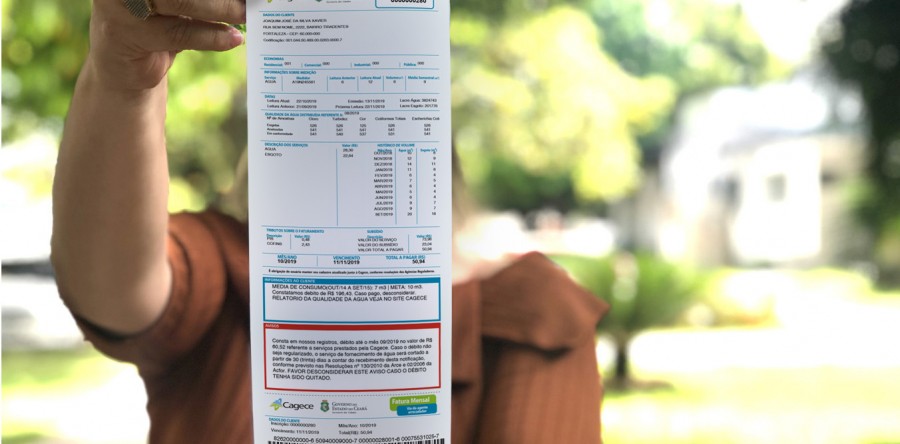 Governo do CE concede isenção nas contas de água