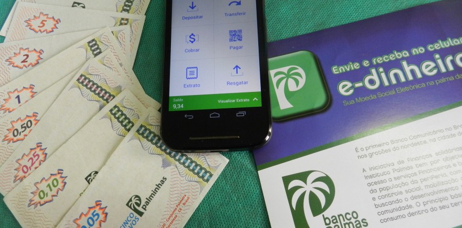 Banco Palmas cria plataforma digital E-Dinheiro