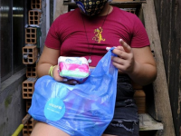 A campanha Dignidade Menstrual segue até o próximo dia 30 de junho (Foto: Divulgação)