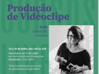 O curso de produção de videoclipe ocorrerá por meio de videoconferências na plataforma Google Meet, entre os dias 26 e 30 de julho, das 14h às 16h (Foto: Divulgação)