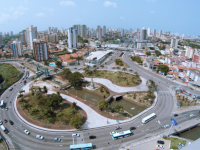 Avenida Aguanambi foi analisada durante a pesquisa (Foto: Divulgação/Prefeitura de Fortaleza)