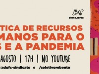 A live "Política de Recursos Humanos para o SUS e a pandemia" será realizada às 17h (Foto: Divulgação)