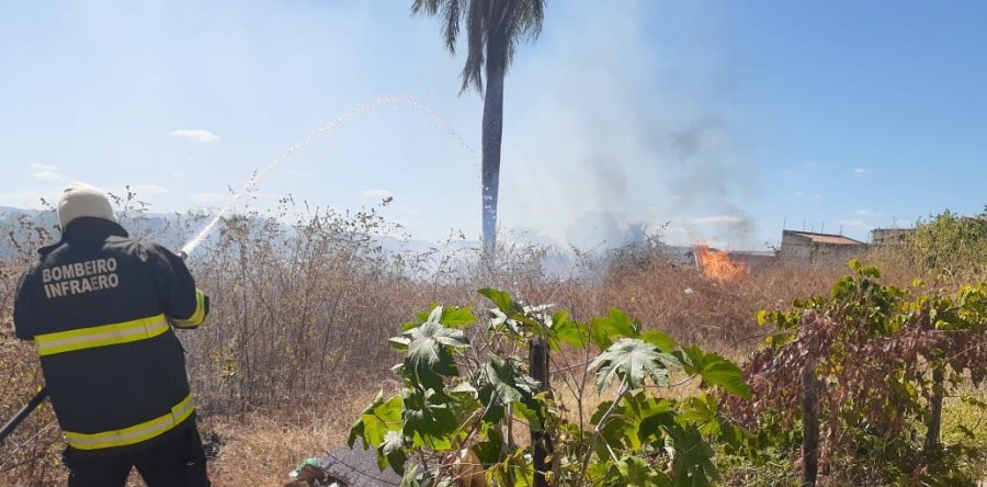 Aumenta o risco de focos de incêndios no Ceará