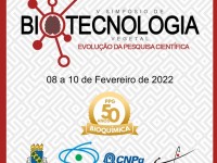 A programação do 5º Simpósio de Biotecnologia Vegetal será transmitida ao vivo no canal do evento no YouTube (Imagem: Divulgação)