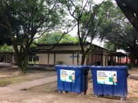 Até o momento, foram alocados 34 coletores no Campus do Pici , em Fortaleza, e no Campus de Sobral (Foto: Divulgação/UFC Informa)