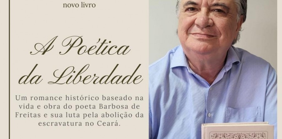 Escritor lança livro inspirado em Barbosa de Freitas
