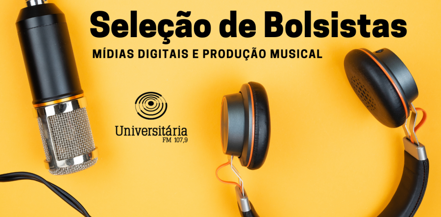 Universitária FM 107,9 seleciona bolsistas para 2024