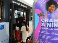 A Plataforma Nina pode ser utilizada para denunciar importunação sexual tanto no interior dos veículos, como nos pontos de ônibus e terminais (Foto: Divulgação/PMF)