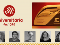 O prêmio conquistado é um reflexo do jornalismo feito na 107.9, que valoriza iniciativas transformadoras em nossas comunidades (Arte: Igor Vieira, sobre fotos de Filipe Pereira e acervo pessoal)