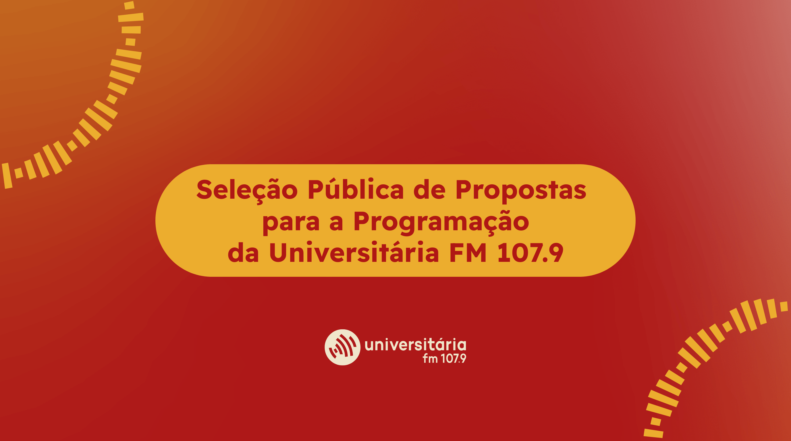 As inscrições ocorrem de 20 de agosto a 9 de setembro, por meio de formulário eletrônico. Novas propostas e produções atualmente veiculadas na emissora participarão do processo.